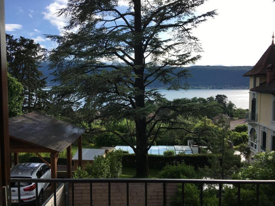 Charmant T2 Vue Lac Veyrier Du Lac / Annecy Exterior photo